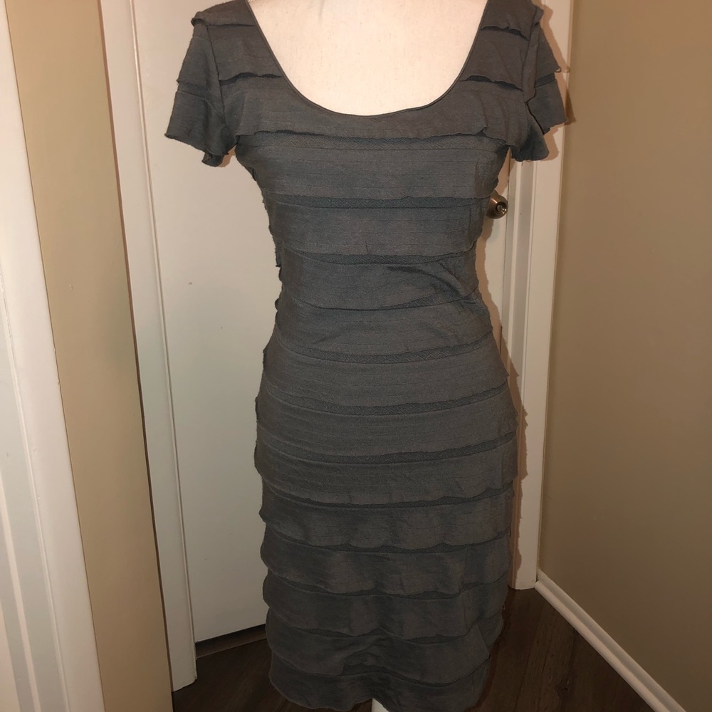 Tight Grey Dress